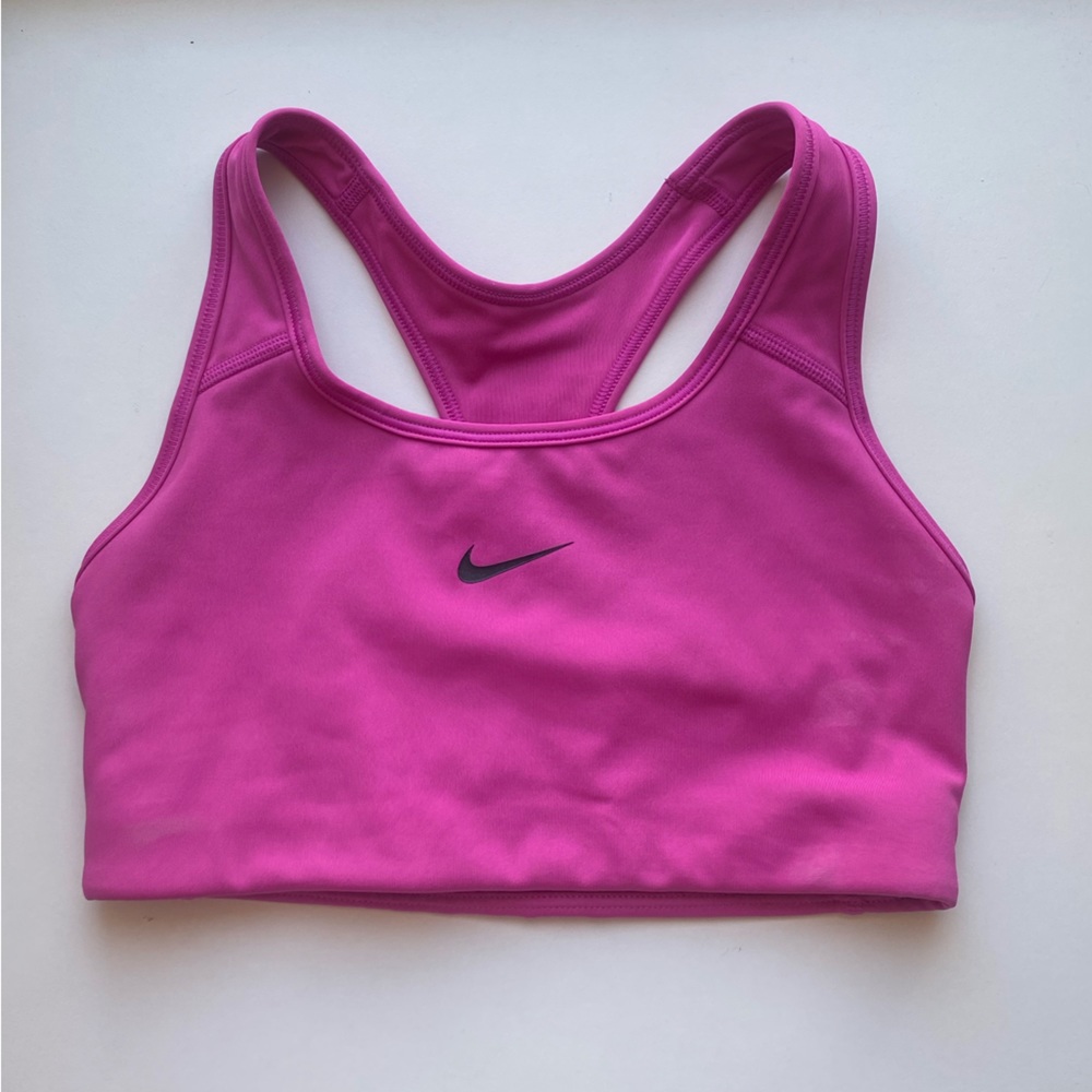Pink Nike Sports Bra Medium Support XS